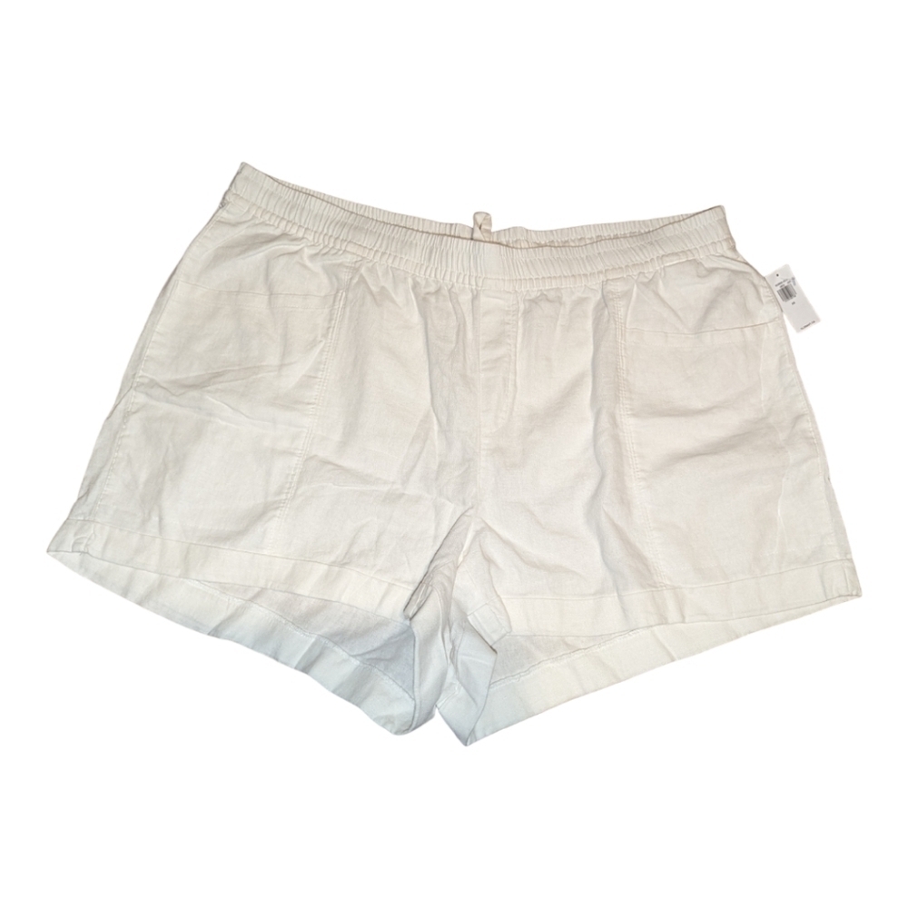 4X • Old Navy • High-Waisted Linen-Blend Shorts -- 3.5-inch inseam - Picture 2 of 5